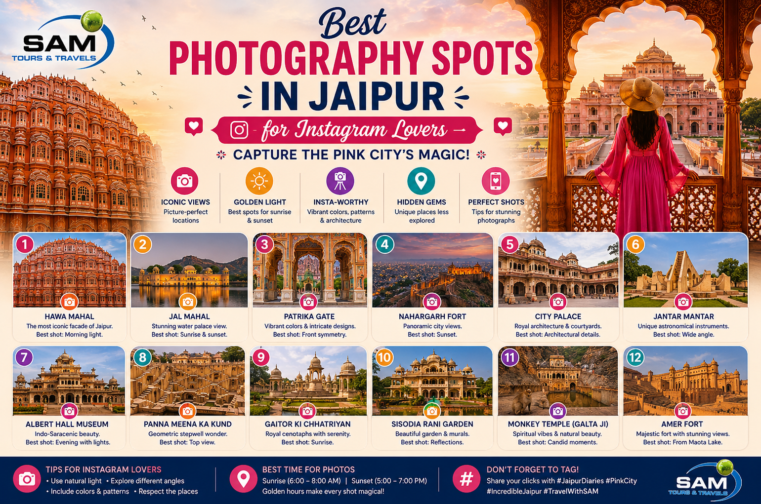 Best Photography Spots in Jaipur for Instagram Lovers
