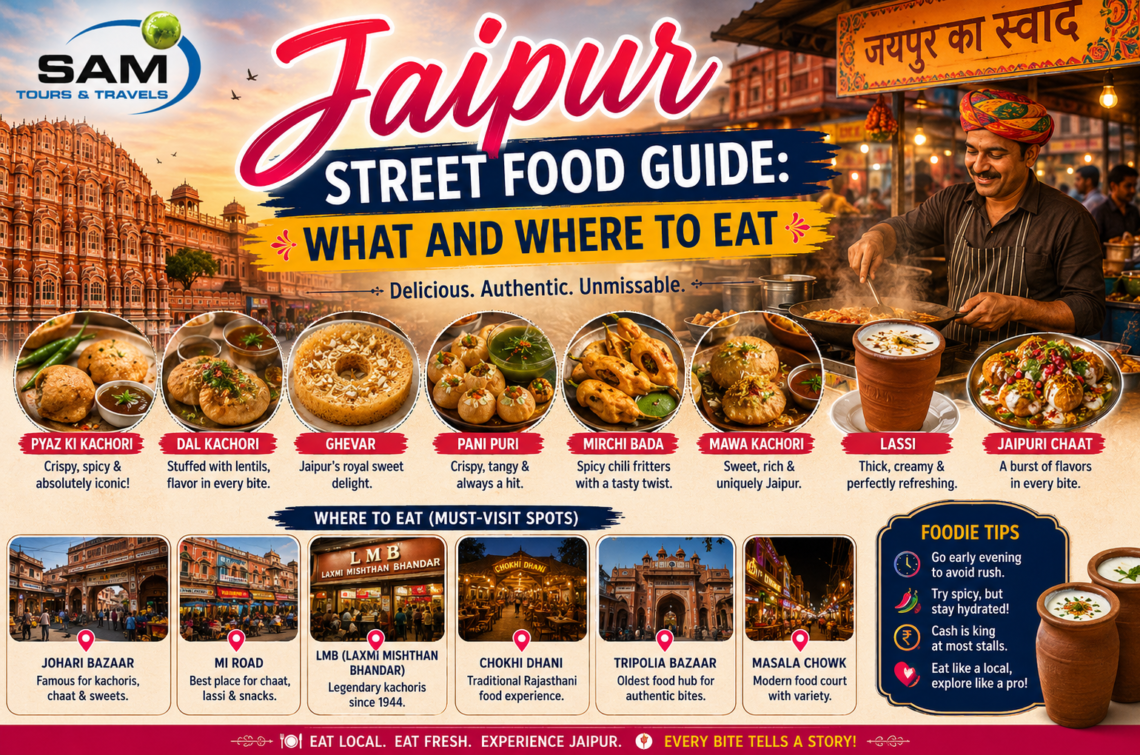 Jaipur Street Food Guide What and Where to Eat