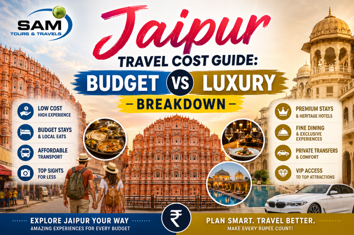 Jaipur Travel Cost Guide Budget vs Luxury Breakdown