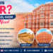 Top places to visit in Jaipur including Amber Fort, Hawa Mahal, and City Palace