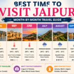 Best time to visit Jaipur month-by-month travel guide featuring Jaipur weather, tourist seasons, and top attractions in Rajasthan