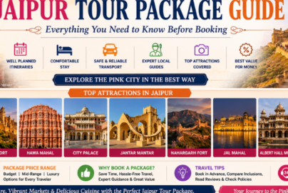 Complete Jaipur tour package guide showcasing top attractions and travel planning information