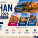 Rajasthan Tour Packages 2026 creative travel banner showcasing royal cities, desert safaris, and cultural experiences