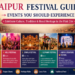 Jaipur festival calendar showcasing the city's most famous cultural events and celebrations