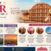 Best time to visit Jaipur featuring Amber Fort, Hawa Mahal, colorful festivals, pleasant winter weather, and top travel experiences in Rajasthan's Pink City.